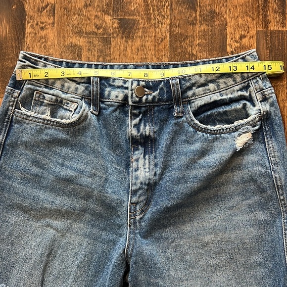 FLYING MONKEY Ultra High Rise Straight Jeans Size 28 - Picture 7 of 9